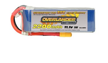 OVERLANDER LIPO 4250MAH 3S 11.1V 30C SUPERSPORT
